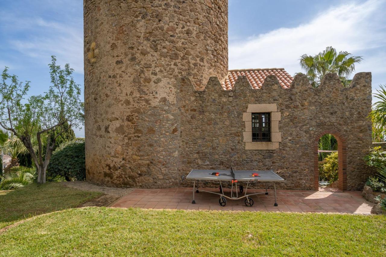 Castillo Can Xirau Lux Villa Santa Susanna Exterior foto